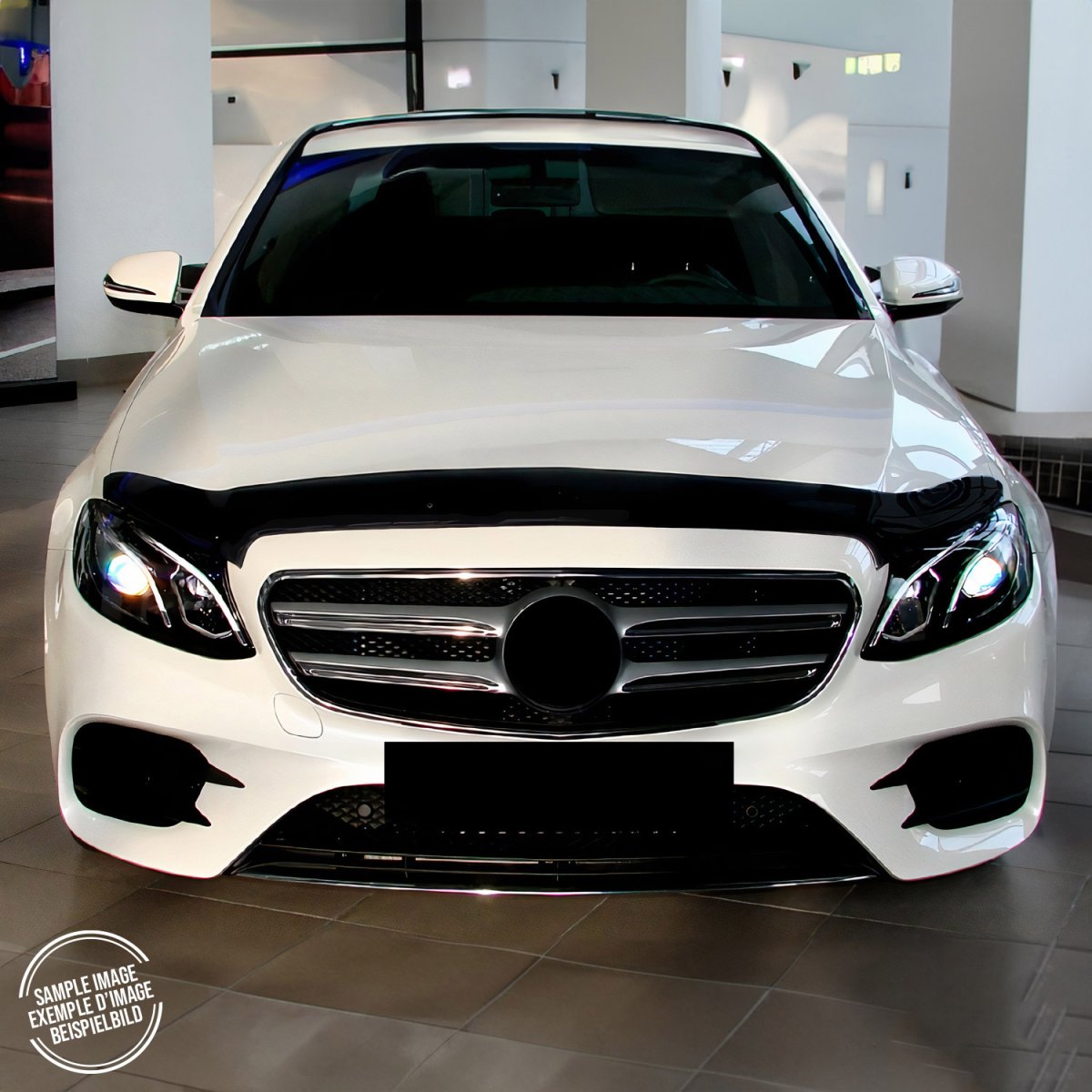 Volkswagen Golf Hood Deflector - Omac - Acrylic - Black - 2010